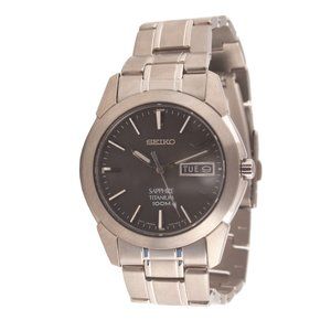 NEW Grey Dial Titanium Men's Watch
